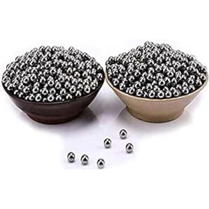 Guoliai guoliams, 100 vnt., didelio tikslumo plieniniai rutuliukai, guolių plieniniai rutuliukai, plieniniai rutuliukai, kieti rutuliukai (8 mm)