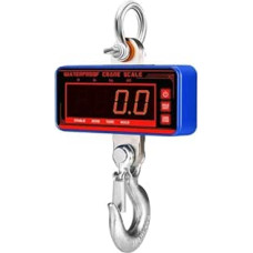 Kalibrierung digitaler Kranwaagen 500 kg 1T 1500 kg Hochleistungs-Elektronik-Hebewaagen Mehrere Funktionen(Blue,500Kg 0.2kg)