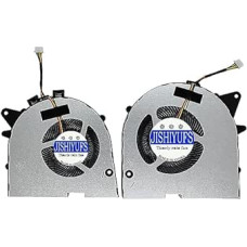 Replacement CPU + GPU Cooling Fan for Lenovo Legion Y540P Y545 Y7000P-2019 FKTY FKU0 DFS501105PR0T-FKU0 DFS2001052Q0T-FKTY DC 5V 0.5A Fan
