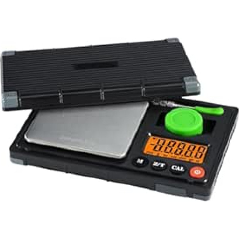 Digitalwaage, Genauigkeit 0,01 Gramm, 6 Einheiten, Gramm und Unze