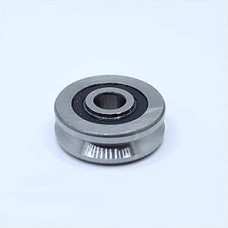 Rollenlager V124219 V-Nut Versiegeltes Kugellager 12x42x19mm V10/4 V11/4 V12/4 V13/4 V14/4 V15/4 Führungsschienen-Rollenlager(124219V15 4 2PCS)