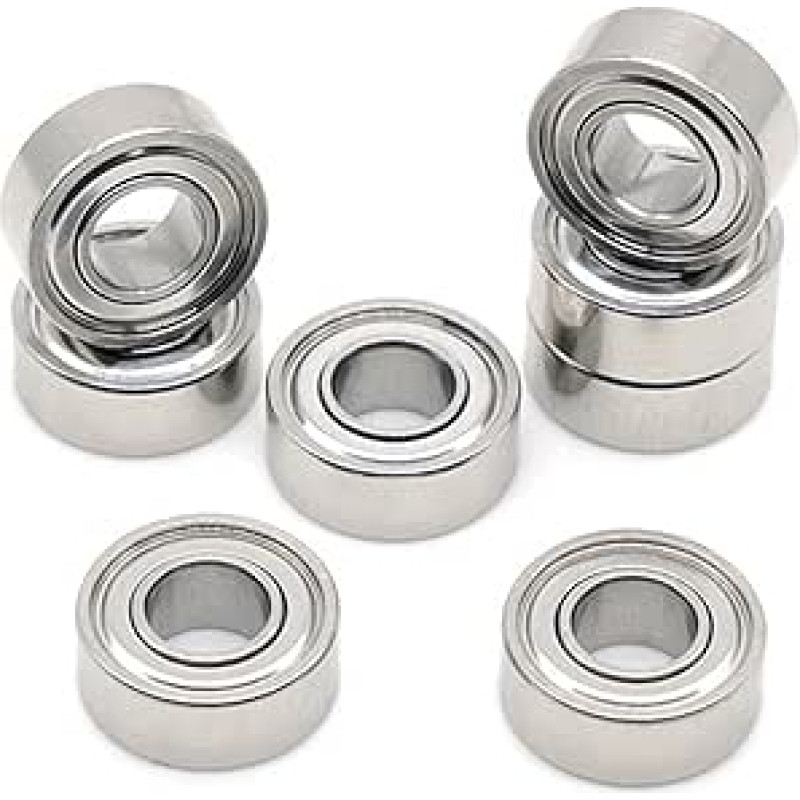 R188ZZ ABEC-9 (10 vnt.) 6,35 x 12,7 x 4,76 mm miniatiūrinis guolis R188ZZ