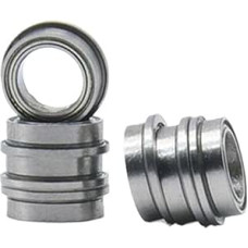 SMF115ZZ Guoliai 5 x 11 x 4 mm 10/20/50 vienetų ABEC-1 dvigubai ekranuoti nerūdijančio plieno rutuliniai guoliai SMF115 ZZ Rutuliniai guoliai SMF115Z 115 (10 vienetų)