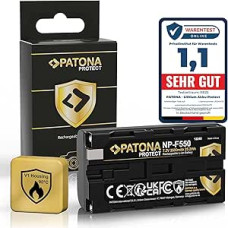 PATONA Protect NP-F550 baterija 3500 mAh pakaitinė baterija, suderinama su 