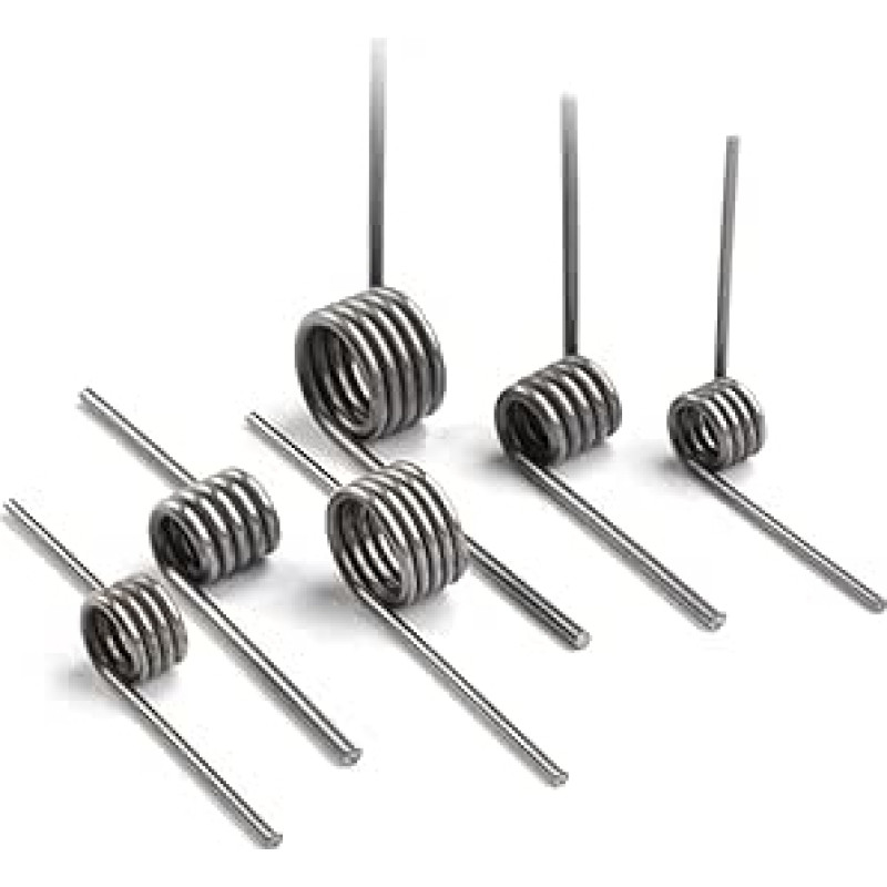 Maža sukimo spyruoklė 5vnt 2,5 mm vielos skersmens sukimo spyruoklė Išorinis skersmuo 13mm-20mm 90/180 laipsnių spyruoklė (spalva : 2,5 x 17 x 55mm 90 laipsnių) (spalva : 2,5 x 13 x 45mm 90 laipsnių) (spalva : 2,5x13