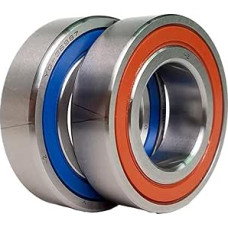 1 pora 7002 H7002C 2RZ P4 DT DT DB DF B 15X32X9 Sandarūs kampinio kontakto rutuliniai guoliai Greičio guoliai ABEC-7(DT)