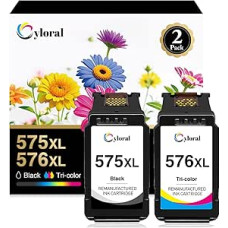 575XL 576XL spausdintuvo kasetės 575XL 576XL, skirtos TS3550i TS3551i TS3750i TS3571i TS3752i TR4750i TR4751i TR4755i TR4756i, skirtos 