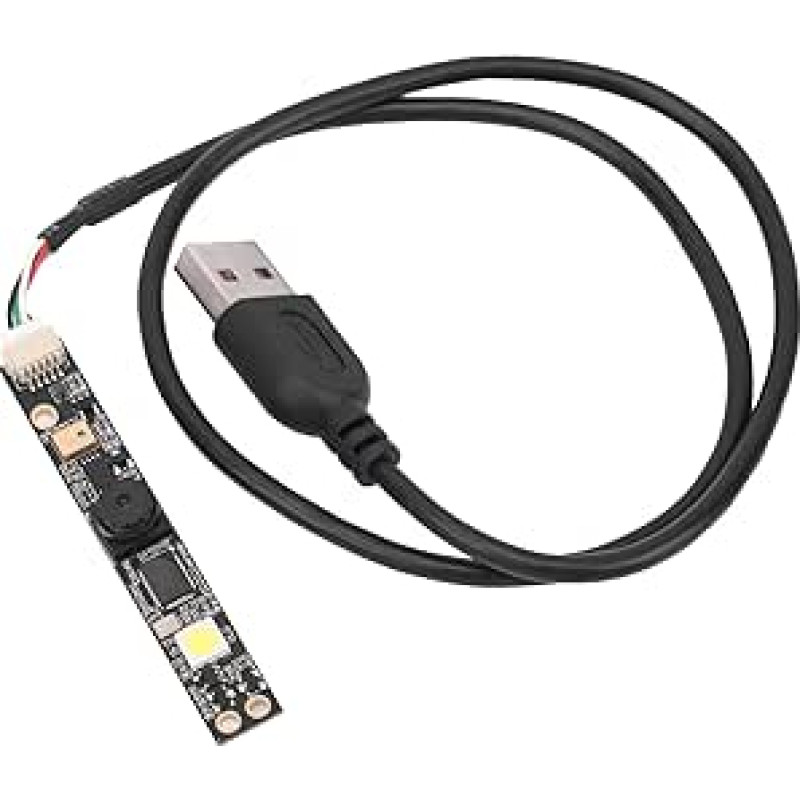 HBV-1825 FF kameros modulis USB kameros modulis su 5 MP HD objektyvu 60° matymo lauko kameros modulis be USB sąsajos su blykste / mikrofonu, skirtas WinXP/7/8/10/OS X/Linux/Android
