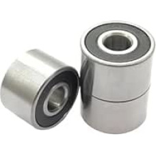 2/4 vnt. nestandartinio tipo šoninių šliaužiklių 630/8-2RS 8X22X11MM 608/10ZZ 8X22X10MM (8X22X10MM, 4 vnt.)