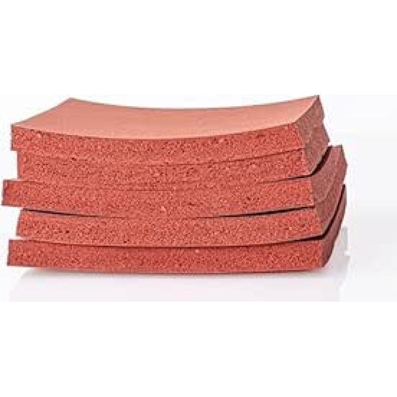 Silikonschaumstoffplatte Pressmatte, Für Laminiermaschine Silikonunterlage Superweiche Schaumstoffplatte Hochtemperaturbeständige Unterlage/180 * 250 * 8Mm