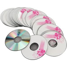 Tušti kompaktiniai diskai muzikai įrašyti, tušti CD-R diskai, 52 x 730 MB, didelės talpos, suderinami su daugeliu CD-R diskų, skirti skaitmeniniams vaizdams saugoti ir