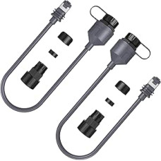 XLTTYWL Starlink Ethernet adapteris Gen 3/Mini, vandeniui atspari prailginimo remonto jungtis, skirta Starlink Gen3 standartiniam SPX į RJ45, suderinama su Starlink V3/Mini Dishy (2 pakuotės)