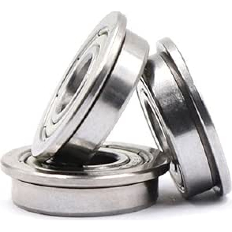 1 x nerūdijančio plieno flanšinis guolis SF609ZZ F609ZZ 9 x 24 x 7, FR1038 FR1038ZZ 9.525 x 15.875 x 3.967, SF699ZZ FL-2090 9 x 20 x 6 (spalva: 10 vienetų, dydis: FR1038) )