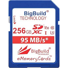 256 GB UHS-I U3 95MB/s atminties kortelė, suderinama su 