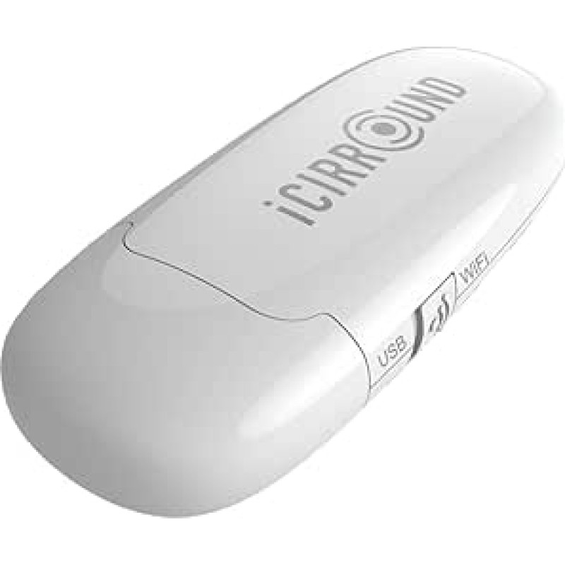 ishowdrive USB 2.0 Flash diskas 8 GB, baltas