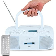 MEDION DRX-1 Plus Boombox (nešiojamas DAB+ FM radijas, 