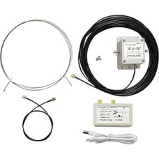 Upgrade Version MLA-30+ Plus Loop Antenna 0.5-30MHz Ring Active Receiving Antenna Directional Medium Short Wave Practical Durable