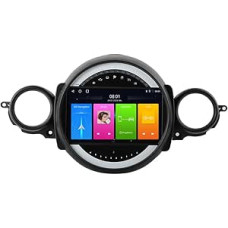 9 inch AHD GPS Sat NAV Navigation Navigator Canbus Car Radio Player Stereo Wireless CarPlay Android Compatible with BMW Mini Cooper R50 R52 R53 R56 R57 R58 R59 F55 F56 F57/R55/Countryman R60/Paceman