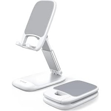 Lamicall Mobile Phone Stand Adjustable Mobile Phone Holder - Foldable Mobile Phone Holder for iPhone 17 16 15 14 Pro Max Plus Air, 13 12 Pro Max Mini, 11 Pro, Xs Max, X, SE, Samsung S25 S24