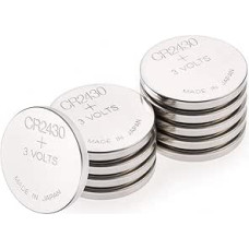 CR2430 baterija 3 V ličio pakuotė 10 baterijų GP Batteries Tipas CR2430 Elemento dydis Super šarminės baterijos Idealiai tinka: Tinkamos žaislams / radijo imtuvams / sodo įrankiams