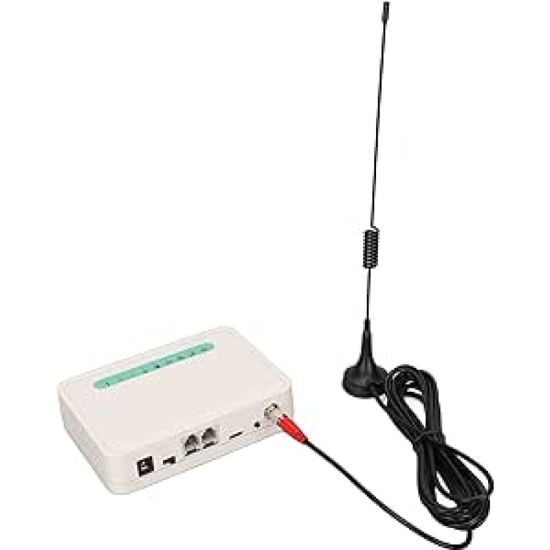 Fiksuoto belaidžio ryšio terminalas Keturių juostų RJ11 numerio atminties GSM ID selektorius biurui (ES kištukas)