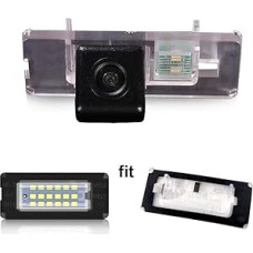 Speciali automobilio parkavimo pagalba Transporto priemonės kamera: Vandeniui atspari naktinio matymo HD spalvota automobilio atbulinės eigos kamera, skirta BMW Mini Cooper hečbekui R55 R56/kabrioletui kabrioletui R52/kabrioletui R57/kupė R58/roadsteriui 