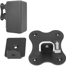 Garsiakalbio sieninis laikiklis, metalinis garsiakalbio sieninis stovas, skirtas SWA 9500S XZ galiniam erdviniam garsiakalbiui, sieninės lentynos su apsauga nuo kritimo laikiklis, skirtas HW Q900A HW ir kt.