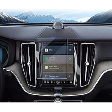 LUWU Pack of 2 Compatible with Volvo XC40 XC60 XC90 2018-2023 2024 Navigation Screen Protector 8.7 Inch Nano Screen Protector 6H Scratch-Resistant XC40 XC60 XC90 Accessories