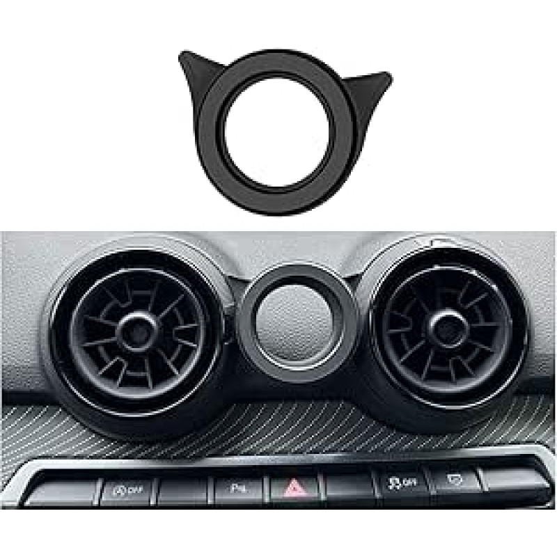 Generisch Mobile Phone Holder Suitable for Audi Q2 Compatible with MagSafe for iPhone 15 14 13 12 Pro Max or Compatible with Audi SQ2