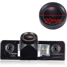 Objektyvas HD spalvotas parkavimo pagalbos automobiliams atbuline eiga kamera 170° itin plataus kampo vandeniui atsparus naktinio matymo automobilinis fotoaparatas VW Skoda Octavia II2 RS 1Z MK2 Facelift/Superb II 2/Fabia II21/Skoda Roomster