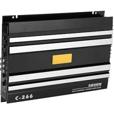Automobilių stereofoninis garso stiprintuvas Garsiakalbio galios stiprintuvas 12 V 5800 W Universalus 4 kanalų automobilių stereofoninis garso stiprintuvas sunkvežimiui
