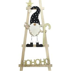 Dekoratyvinis žvilgsnis ant medžio 'HOHOHO' H 50 cm