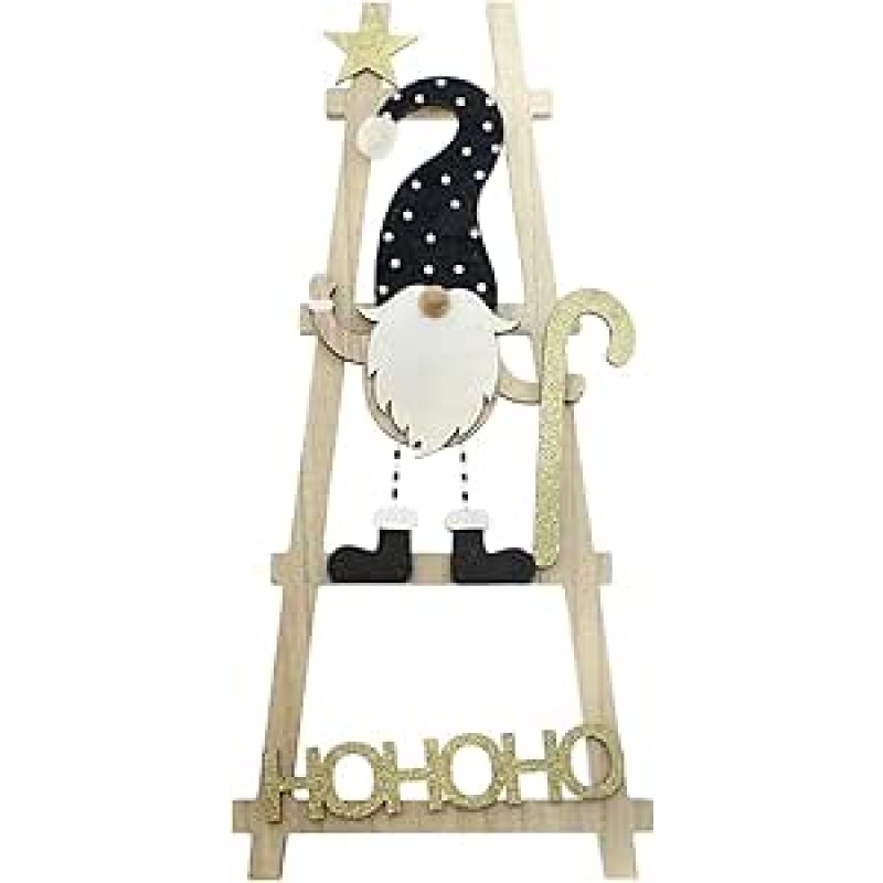 Dekoratyvinis žvilgsnis ant medžio 'HOHOHO' H 50 cm