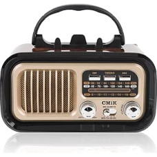 Nešiojamasis derliaus radijas, retro 