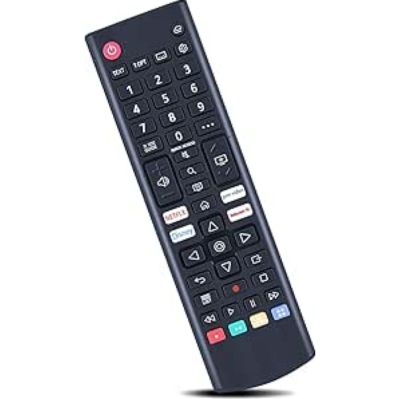 AKB76040301 Pakaitinis nuotolinio valdymo pultas, tinkamas LG Full HD televizoriui 43UQ75003LE 28TO515S-WZ 28TQ525S 28LQ525S 55UQ75003LF 32LQ63006LA 32LQ630B6LA LQ63006 LQQ6300 6 63 x 32 cm. LQ631C0ZA