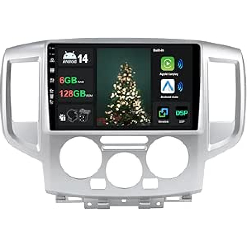 [6G + 128G] IPS 9 colių 