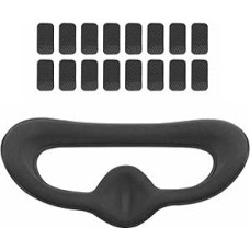 Akių pagalvėlės DJI Avata 2 akiniams 2/3, minkšta putų veido pagalvėlė, patogi akių kaukė su šviesos blokavimu, bendriniai putų akių pagalvėlės priedai FPV akiniams su 16 lipnių pagalvėlių