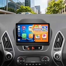 OiLiehu 4G + 128G Android automobilinis radijo imtuvas Hyundai Tucson IX35 2010-2015 Dvigubas DIN CarPlay Android automobilinis radijo imtuvas su ekranu 10,1 colio su Bluetooth FM RDS GPS WiFi SWC EQ atbulinės eigos kamera