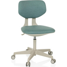 hjh OFFICE Kid Classic vaikiška sukamoji kėdė su reguliuojamo aukščio atlošu, skirta 6-12 metų vaikams, mėlyna