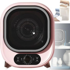 450 W maža nešiojamoji kondensacinė džiovyklė, maža džiovyklė, 0,8 kg talpa, maža kondensacinė džiovyklė, skirta mažoms erdvėms, rožinė