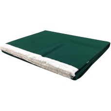Sun shade with Fringe and patented Rings Acrylic Fibre Cotton Sizes 140 x 250 cm – 140 x 300 cm Plain 6 Colours, green