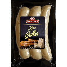 Grilis su sūriu, gurmaniška dešra su ementalio sūriu, Bautznerio dešra, skirta kepti ir skrudinti, 300 g