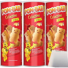 usy Bundle for Pom Bear Crizzlies Original Pack of 3 (3 x 150 g Tub) + usy Block