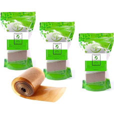 3 x dirbtinis žarnynas 10mts - (30 mts) Mėsininko kolageno rankovė | Kolageno rankovė dešrainiams (skersmuo: 45mm)