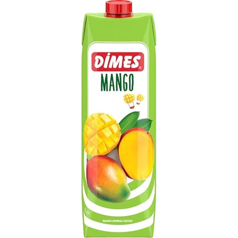 Dimes Mango sultys Vaisių sultys 1000 ml su Pufai Maisto produktai