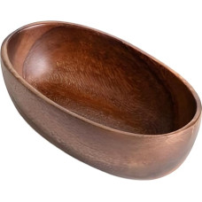 Generisch Wooden Fruit Bowl Nuts Serving Tray Container, Vintage Centerpiece Nut Snack Serving Dish for Sandwich, Bread, Fruit, Dips, Sauce, Candy, Desserts, Condiments, Cherries