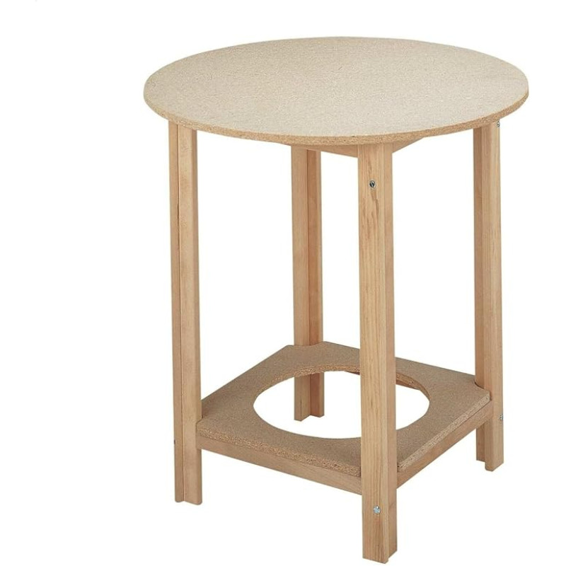 WELL HOME MOBILIARIO & DECORACIÓN Medinis neštuvų stalas 90 x 75 cm