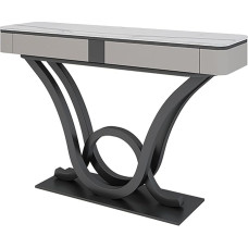Generisch Stilvoller Konsolentisch mit 2 Schubladen - idealiai tinka Wohnzimmer, Flur, Eingangsbereich und Diele; modernes Design, platzsparende Lösung