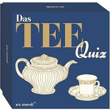 Tee-Quiz 66 Fragen mit jeweils 3 Antwortmöglichkeiten rund um Tee, Teesorten, Anbau, Zubereitung und Geschichte: Dėžutė su 66 Spielkarten und Anleitung