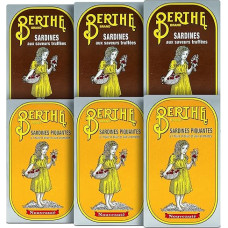 Portugališkų sardinių rinkinys | 6 x 125 g | Berthe | Ramirez | Portugalija